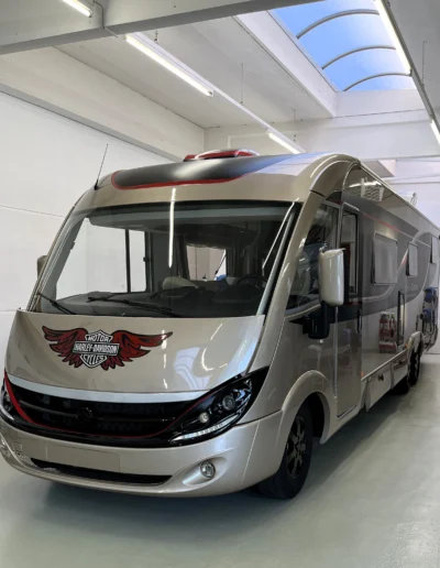 Wohnmobil Harley-Davidson keramikversiegelt